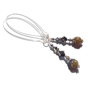 Gypsy Labradorite Gemstone HOT Silver Earrings